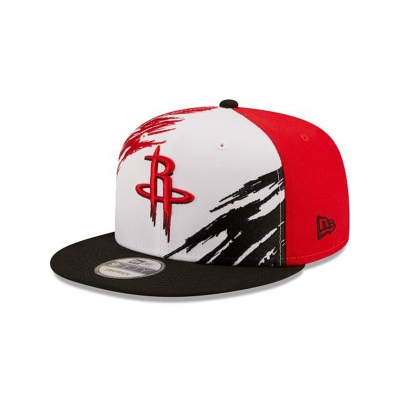 Houston Rockets Gorra | New Era NBA Splatter 9fifty Snapback Cap Mexico - Rojos